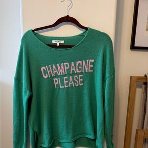 Champagne Please Sweater